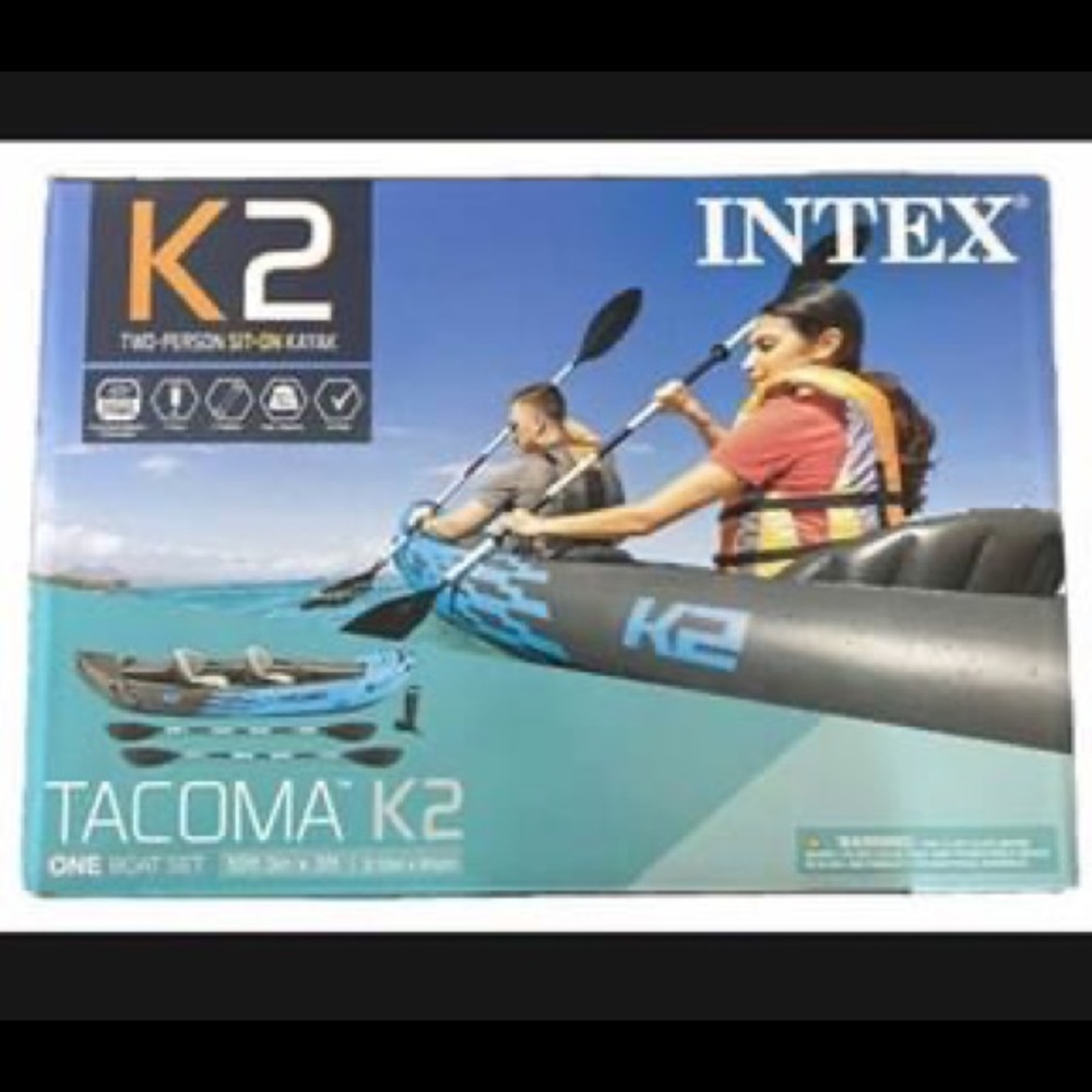 Tacoma K2 Inflatable Kayak 2 Person